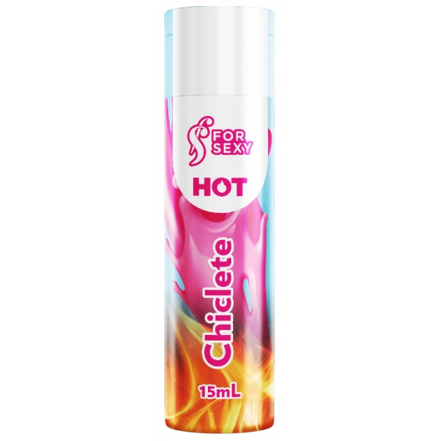 Gel Hot Comestível Sabor Chiclete 15 ml For Sexy DSS Sex Shop