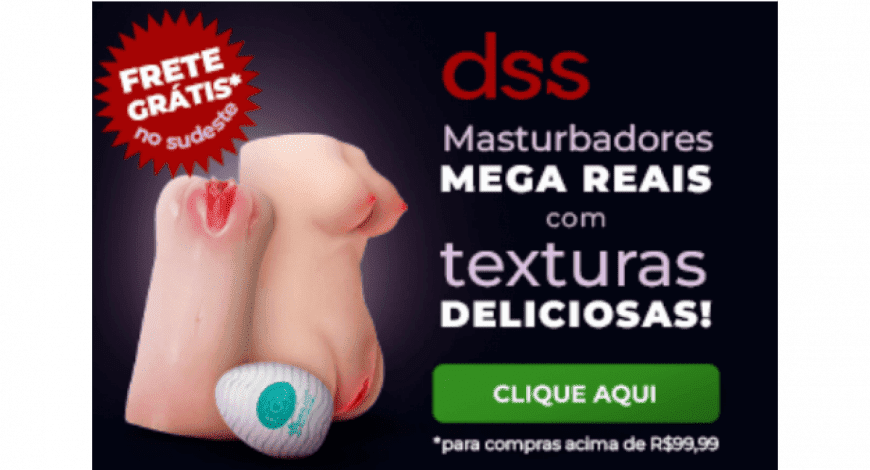 Kit Mega Masturbadores com 03 Itens