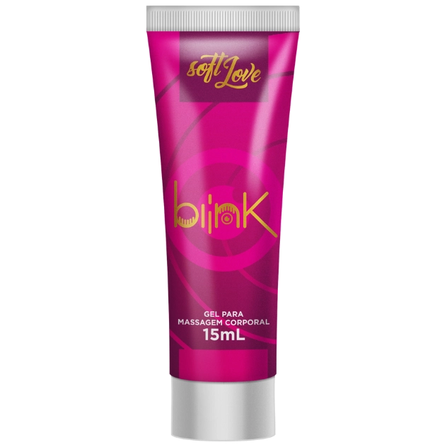 Blink Gel Poderoso Excitante e Dessensibilizante Anal para Massagem 15 ml Soft Love