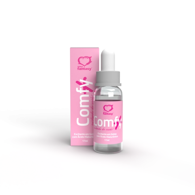 Comfy + Excitante Hot Em Gotas Com Ácido Hialurônico 17 ml - Sexy Fantasy