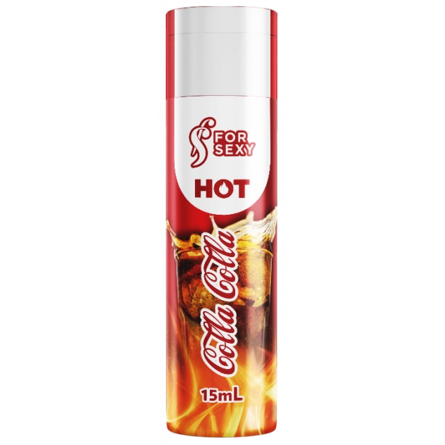 Gel Hot Comestível Sabor Colla Colla 15 Ml For Sexy Dss Sex Shop 5690