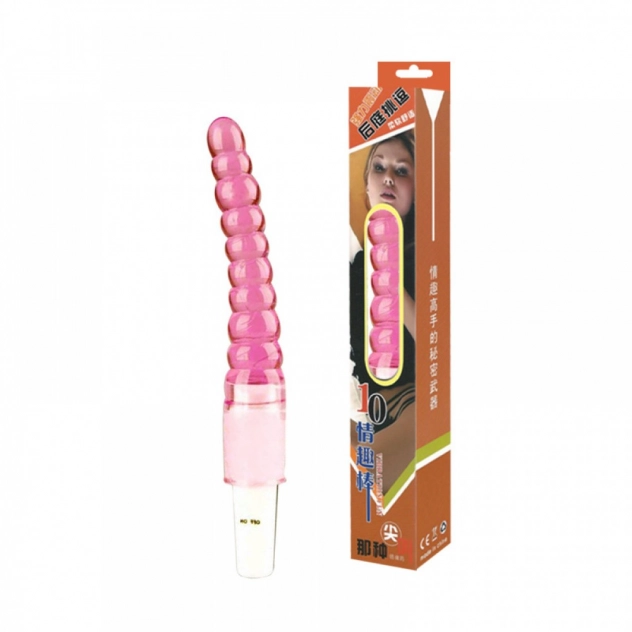 Vibrador Escalonado com Capa Removível 14 x 3 cm Penetráveis