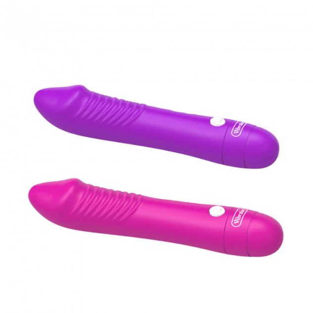 Vibrador Estimulador do Ponto G em Formato Glande com Textura Massageadora