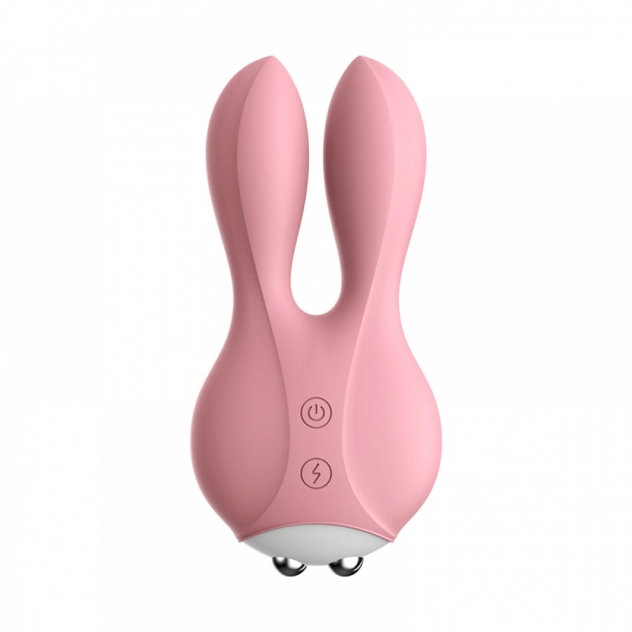 Vibrador Lilo Rabbit Estimulador de Clitóris com 10 Modos de Vibração e Choque