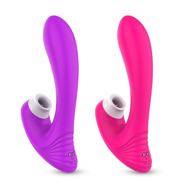 Vibrador Penetrável e Estimulador de Clitóris e Seios com 9 Vibrações Dawn - S-Hande