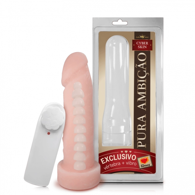 Vibrador Pênis Realístico em Cyber Skin com Vértebra 16 x 4,5cm 1510120