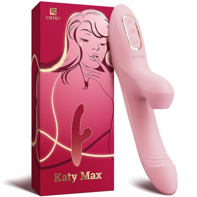 Vibrador Rabbit e Sugador de Clitoris Katy Max Kistoy