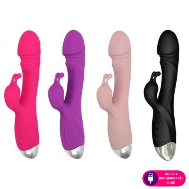 Vibrador Rabbit Recarregável Free Romeo