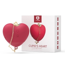 Colar Vibrador com Sucção Formato de Coração Cupid s Heart - S-Hande