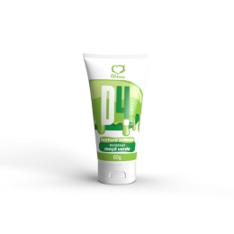 D4 Gel Lubrificante Umectante Com Textura Leitosa Beijável Maçã Verde 60 g Sexy Fantasy