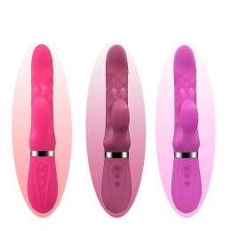 Riki Vibrador Com Movimento Vai e Vem Ponto G e Clitóris Esferas em 360° na Ponta