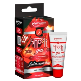 Shock Gin de Frutas Vermelhas Vibrador Líquido Excitante de Alta Potência 8 g - La Pimienta 