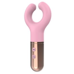 Vibrador de Clitóris em Formato de Pinça com 9 Vibrações - Donuts S-Hande