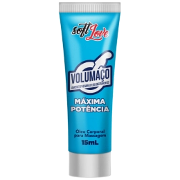 Volumaço Máxima Potência Gel Vasodilatador Excita Dilata Lubrifica Incha 18g Soft Love