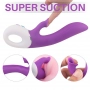 Estimulador de Clitóris Com Sucção e Vibrador Ponto G Dew - S-hande