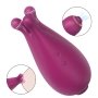 Kraken Vibrador Formato de Polvo com Tentáculos 9 Modos de Vibração e Rotação com 9 Modos de Pulsação - S-Hand