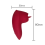 Língua Mágica Estimulador Clitoriano Recarregável com Toque Aveludado 