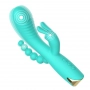 Vibrador 3 em 1 Ponto G Clitóris e Plug Recarregável 10 Vibrações NV Toys