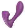 Vibrador de Ponto G e Sugador de Clitóris 10 Modos de Vibração e Pulsação - Wistaria - S-hande