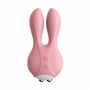 Vibrador Lilo Rabbit Estimulador de Clitóris com 10 Modos de Vibração e Choque