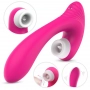 Vibrador Penetrável e Estimulador de Clitóris e Seios com 9 Vibrações Dawn - S-Hande