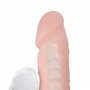 Vibrador Pênis Realístico em Cyber Skin com Vértebra 16 x 4,5cm 1510120