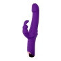 Vibrador Ponto G com Estimulador Clitoriano Rabbit com 10 Modos de Vibração