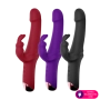 Vibrador Ponto G com Estimulador Clitoriano Rabbit com 10 Modos de Vibração