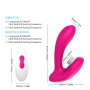 Vibrador Ponto G Com Pulsação e Sugador de Clitóris Tricker-rct - S-Hande