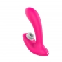 Vibrador Ponto G Com Pulsação e Sugador de Clitóris Tricker-rct - S-Hande