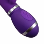 Vibrador Rabbit em Formato de Glande com Textura