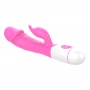 Vibrador Rabbit Recarregável com Glande e Veias